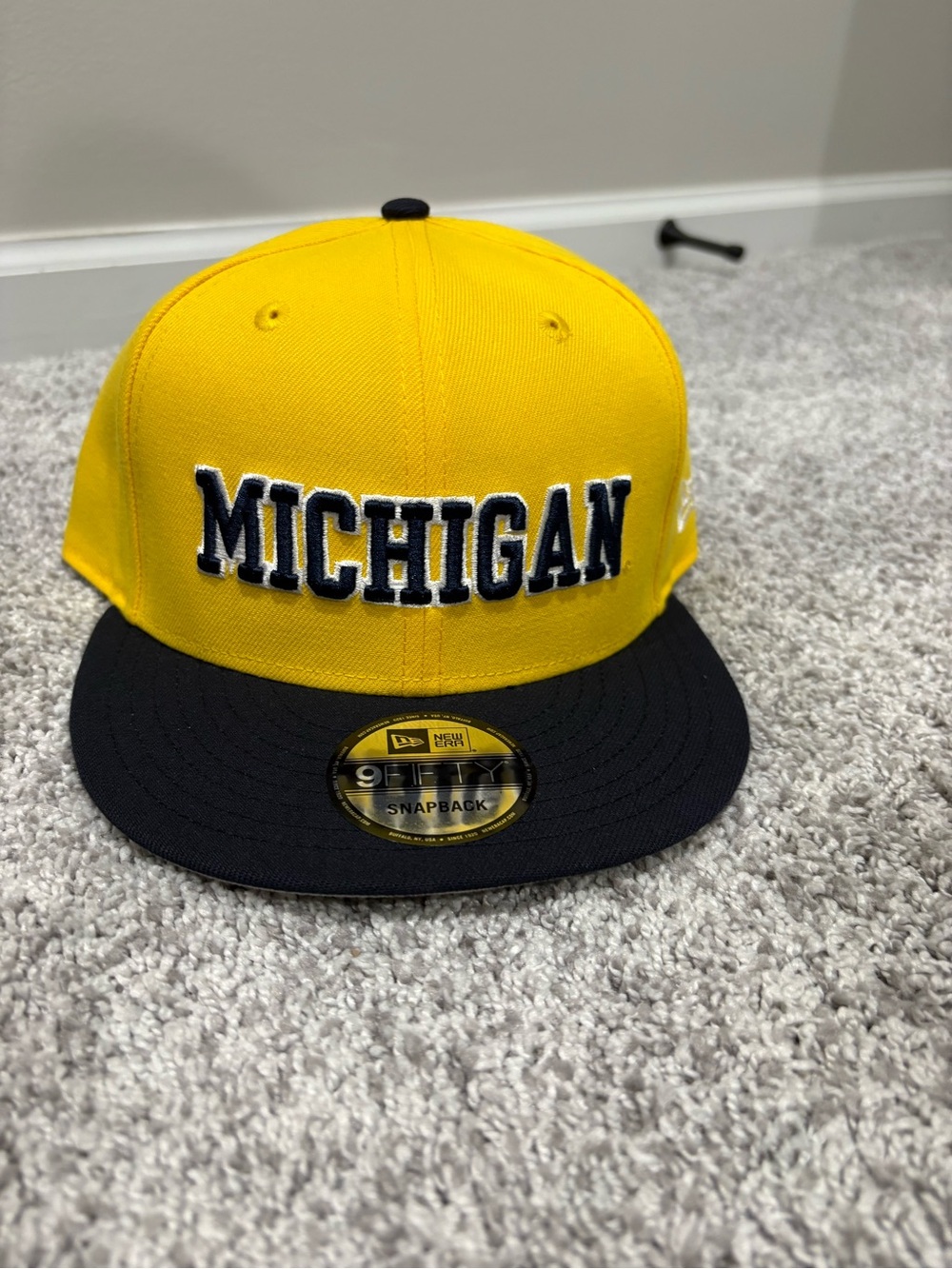 Brand New Michigan Wolverines New Era SnapBack Adjustable Hat